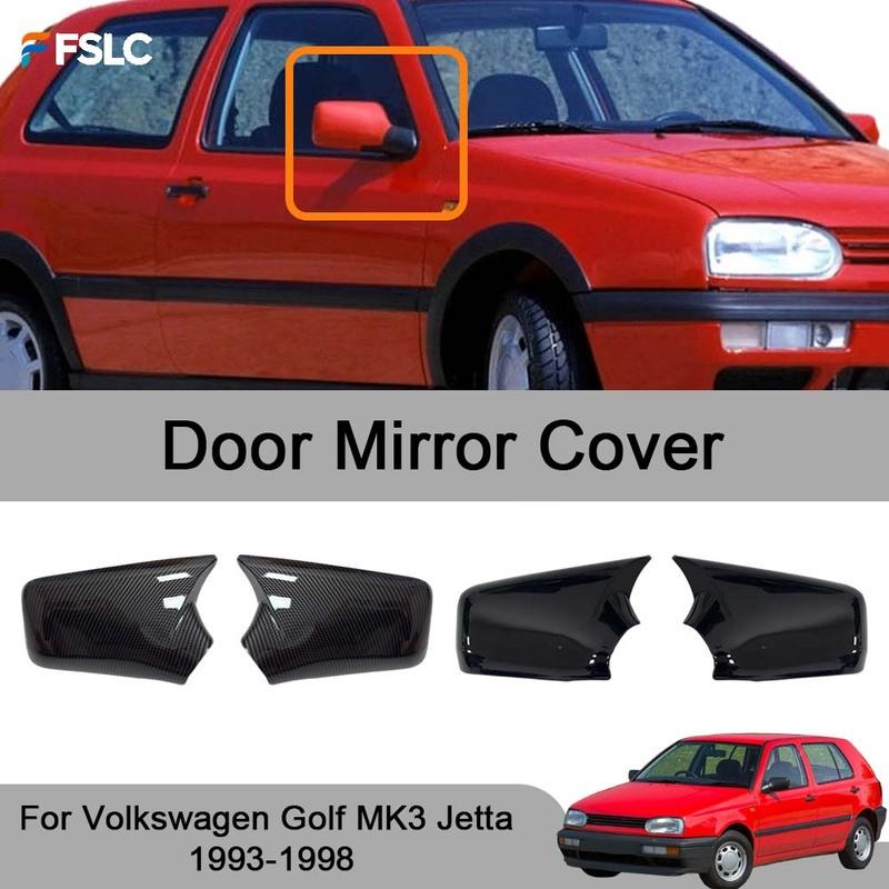 Car Rearview Accessories Door Mirror Cover For Volkswagen Golf MK3 Jetta 1993-1998 Car Decoration Styling Upgrade