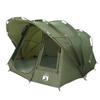 Vidaxl Fishing Tent, 5-Person, Olive, Waterproof