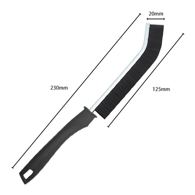 4/1Pcs Hard Bristle Gap Cleaning Brush Durable Grout Long Handle Cleaner Brush for Tile Joints Dead Angle Auto Detailing Brushes