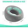 Face Down Pillow Massage Headrest for Bed, Face Pillow for Stomach Sleeping, Face Cradle, Massage/BBL Pillow After Surgery Post Eye Surgery Recovery