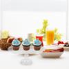 Dessert Tray Party Exquisite Fruit Base Food Decorative Crystal Glass Snack Plate