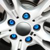20pcs 17/19/21mm Tyre Wheel Hub Covers Wheel Nuts Covers Protection Caps Tire Wheel Screw Bolts Nut Caps Hub Screw Protector