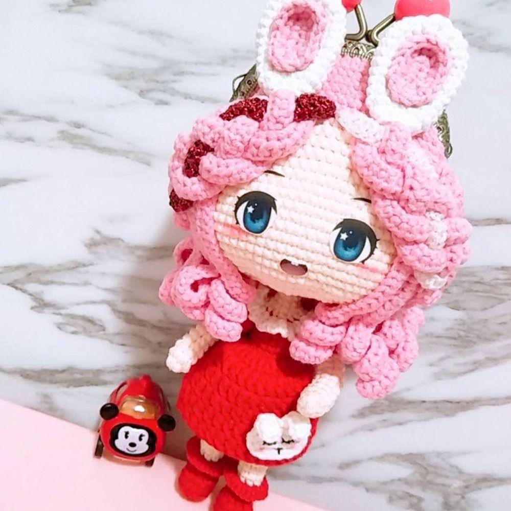 Glass crystal Anime Figurine Doll rabbit Face Organ Paster Multi styles Cartoon Eyes Stickers