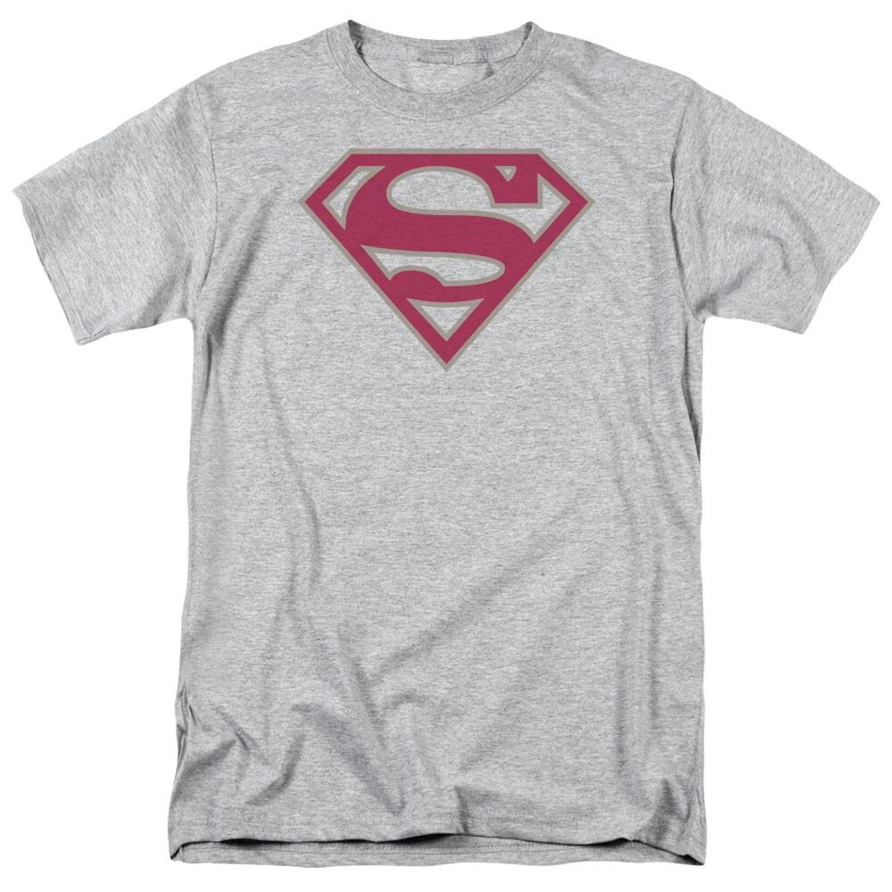 

Superman Crimson & Gray Shield T-Shirt - Regular or Tank - to 5X 3XL