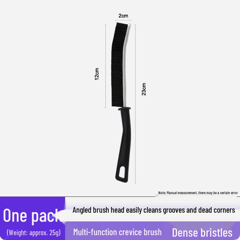 Cross-border Crevice Cleaning Brush - Kitchen Sink, Faucet, Bathtub, and Groove Cleaner with Plastic Handle