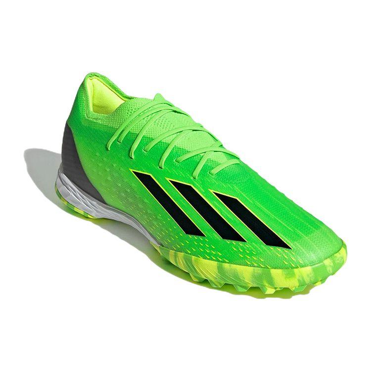 adidas X Speedflow.1 TF Game Data Pack Herren Sneaker Grün Solar-Grün Core-Schwarz GW8973