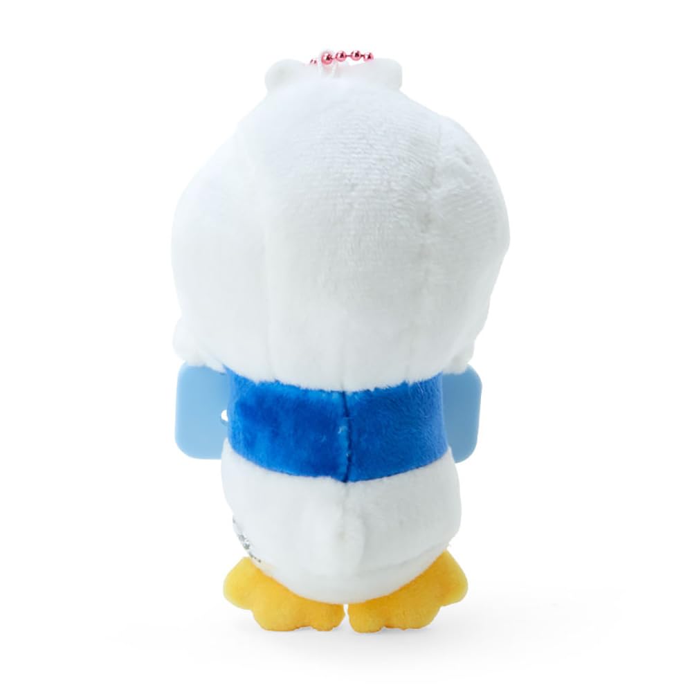 Sanrio Mascot Holder Pekkle the Duck Pekkle AHIRUNOPEKKLE 11 x 7 x 5cm Mai Pachirun Character 979121 SANRIO