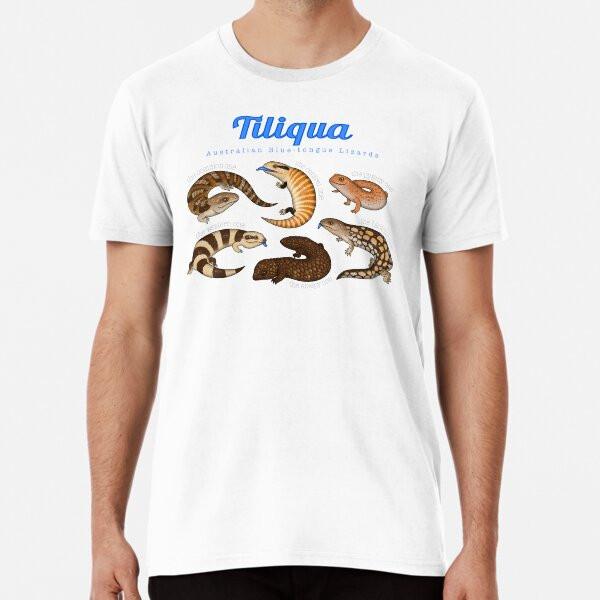 

Bluetongue Lizards TShirt Made in Australia Unisex T-Shirt XXXXL