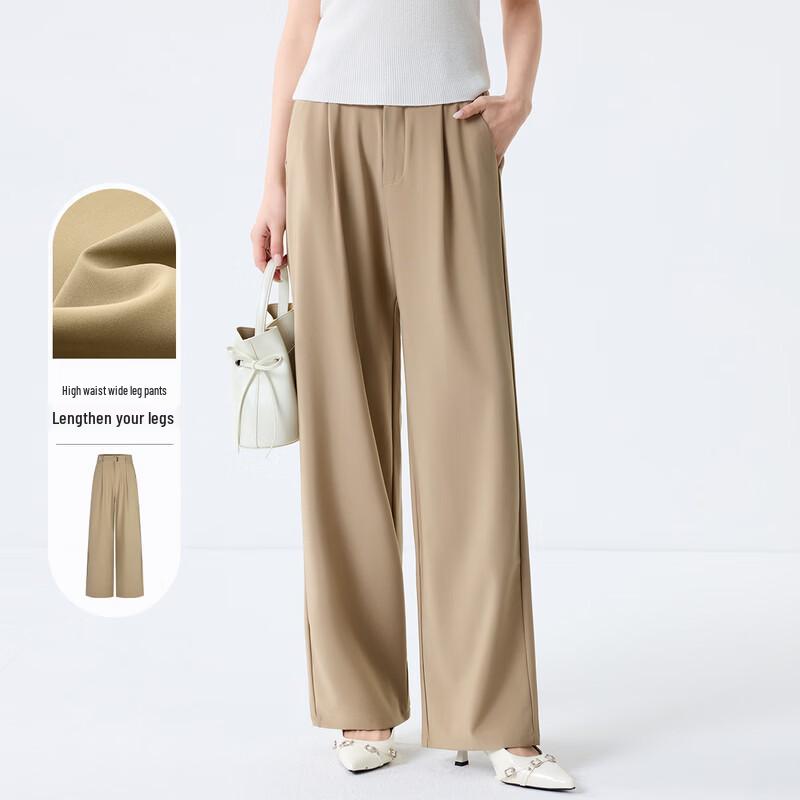 FivePlus Women s Double Pleat Wide-Leg Trousers XL