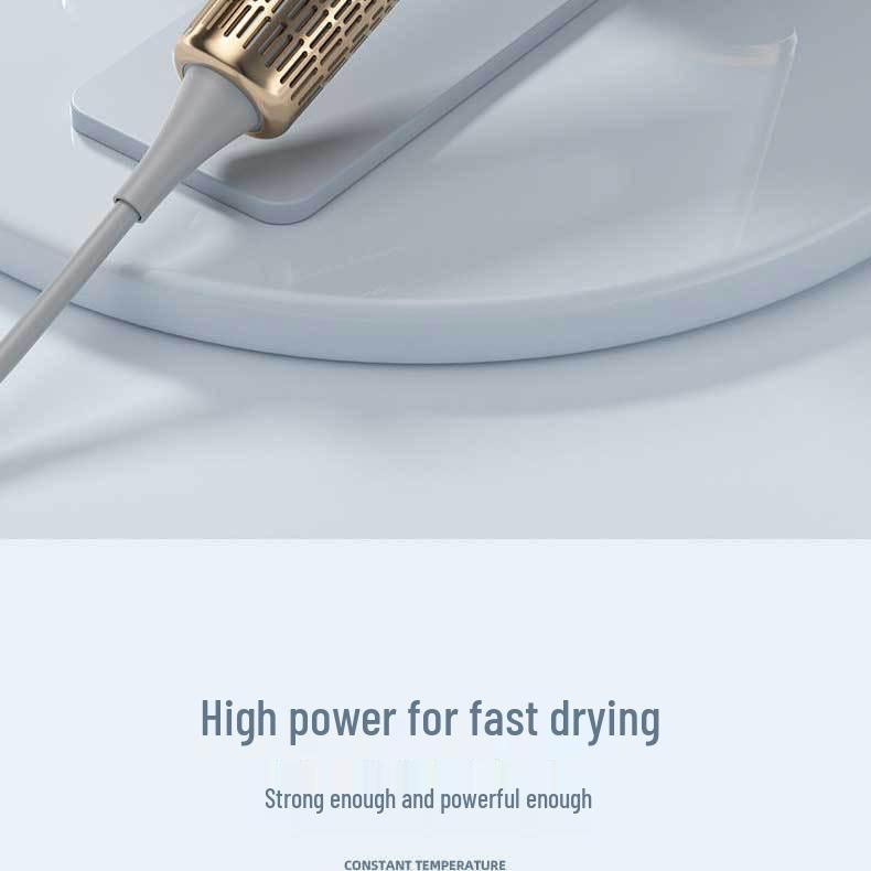 High-Power Negative Ion Hair Dryer with Quick Dry & Blue Light Care for Home Use