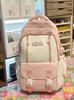 Schoolbag Cute Small Fresh Large Capacity Student Bag Female Splicing High Value Simple Backpack Fashionable Versatile Backpack