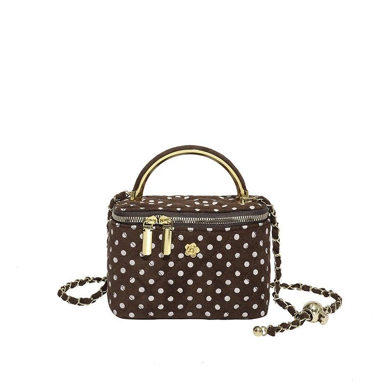 New Simple Chain Small Square Bag Women's Bag Fashion Diamond Box Bag Chain Single Shoulder Messenger Bag Handbag