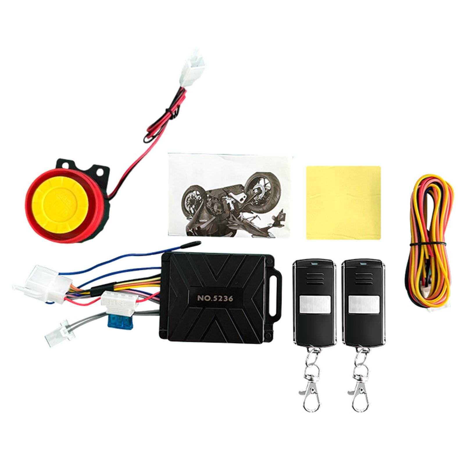 

Advanced Reliable Motorcycle Anti Theft Alarm Device With Weatherproof Design And Simple Setup For Maximumly Protection 1