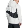 Nike Big Swoosh Anrk Jacket White Half Zipper Large Men's AJ1405-121