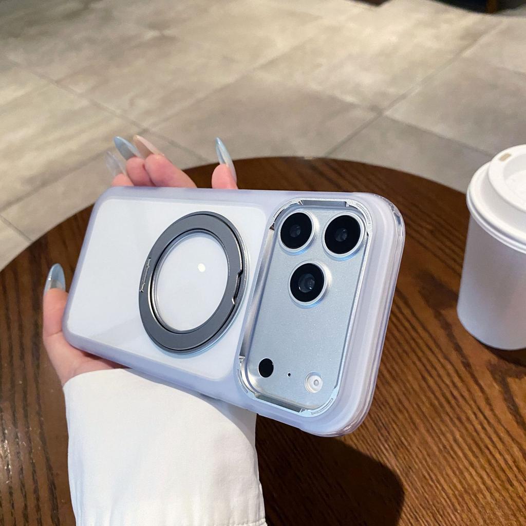 Applicable To Apple 11promax Mobile Phone Case Rotating Magnetic Suction Bracket iPhone11PRO Anti-drop 11/11 Case
