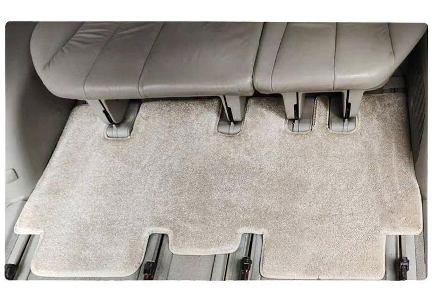 Toyota Previa Floor Mats: Imported Carpets for Second & Third Row, Custom Middle Row Interior Modification