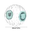 Guinea Pigs Running Ball Toy Comfortable Stress Relief Hamster Ball Transparent Spacious Space Pet Wheel For Home Living Room