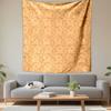 Capybara Pattern Design In Brown Patterned Tapestry Decorative Wall Hanging, Home Bedroom Living Room Decor