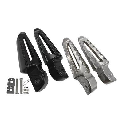1 Pair Motorcycle Foot Pedals Aluminum Alloy Folding Foot Pedals Footrests Foot Pegs For VARIO160 For CLICK150/160 Parts