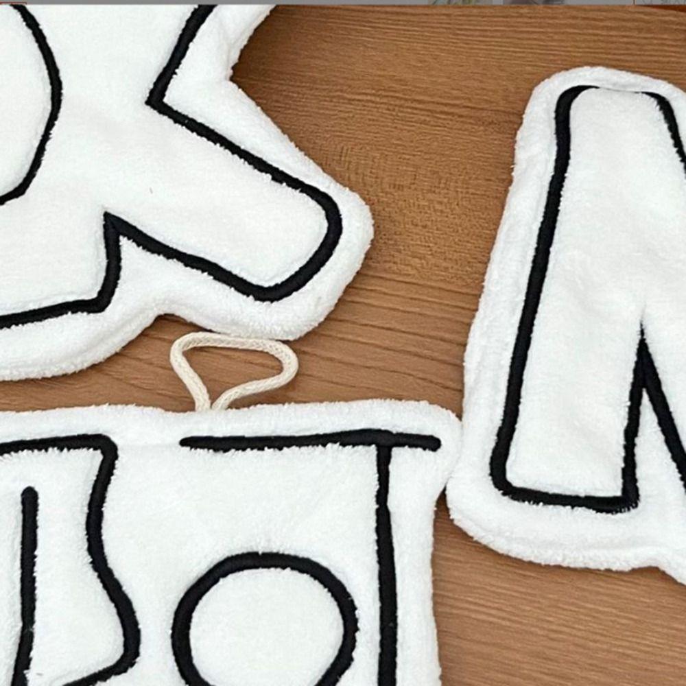 Cartoon Toilet Handkerchief Coral Fleece Washcloth Creative Bathroom Kerchief  for Kitchen&Bathroom
