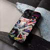 ANIME D-Dandadans Phone Case For IPhone 17 Air 16 E Pro Max 15 14 13 Mini 12 Pro 11 Max Plus Black Glass Cover