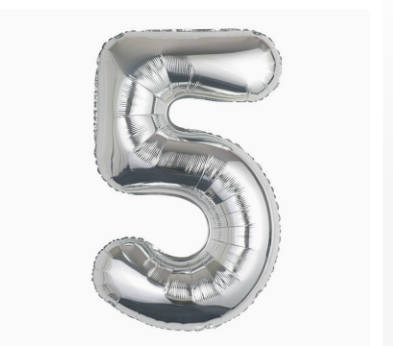 Number Balloons 32 Inch Foil for Birthday Party Decoration, Happy Birthday Photo Props 0-9