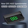 Car Speedometer Digital Automotive HUD Small Auto Windscreen HUD For Traffic Congestion City Navigation Highway Driving Fleet