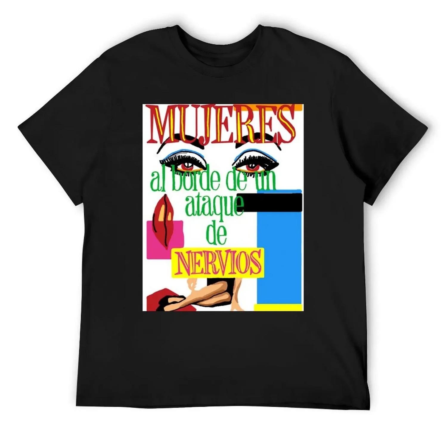 

Women on the Verge of a Nervous Breakdown T-Shirt customizeds vintage graphic tee tops mens t shirt S