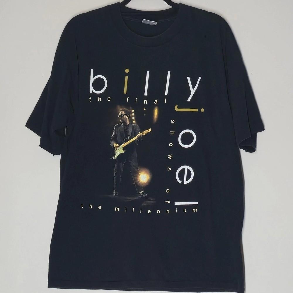

Vintage Billy Joel Final Shows of Millennium Tour Black S to 5XL Shirt HM058 Unisex T-Shirt M
