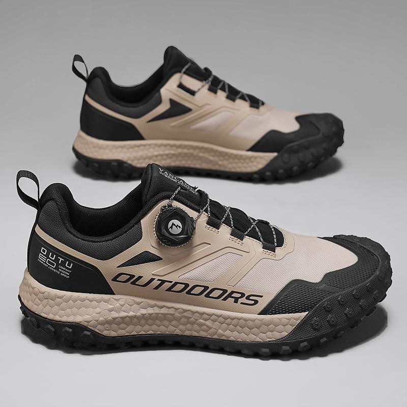 Brand Men’S Hiking Shoes Waterproof Non-Slip Sneakers Lightweight Wear-Resistant Climbing Trekking Sneakers  Male Walking Shoes