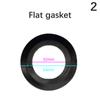 5Pcs Rubber Seal Washer Gasket For Franke Basket Strainer Plug For 78 79 80 82 83Mm Sink Drainer Gasket