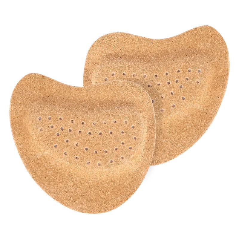 Self-Adhesive Leather Forefoot Pads: Anti-Slip, Shock-Absorbing, Soft Pads for Sandals