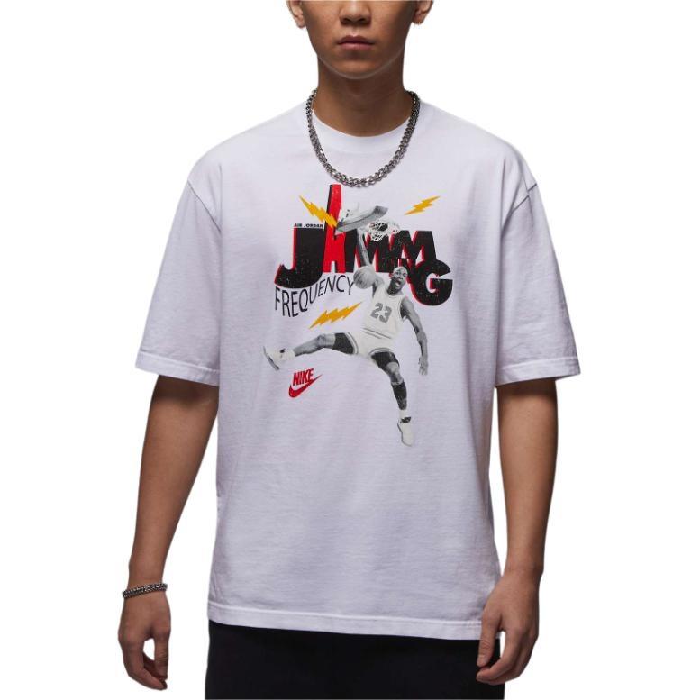 Air Jordan Graphic T-Shirt  White  Men s HJ2930-100 M