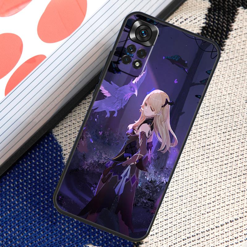 

Чехол Anime Genshin Impact Fischl для Xiaomi Redmi Note 12 11 10 9 8 Pro Note 8T 9S 10S 11S Redmi 10 10C 12C 9C Cover Redmi 9A