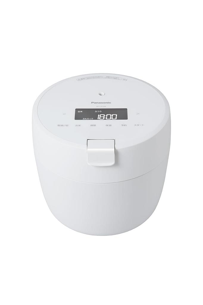 Panasonic Rice 5 Pressure New Living Compact Automatic Cooking Waterless Temperature Cooking Lid Dishwasher White Cooker, Cups, IH, Life, Alone, Size,