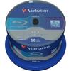 Disques BD-R - VERBATIM - 50 Supports - 25 Go - 6x - Spindle