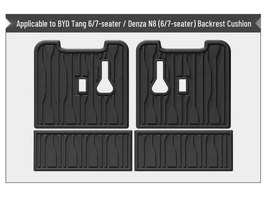 All-Weather TPE Trunk Mat for 2022-2024 BYD Tang Tengshi N8