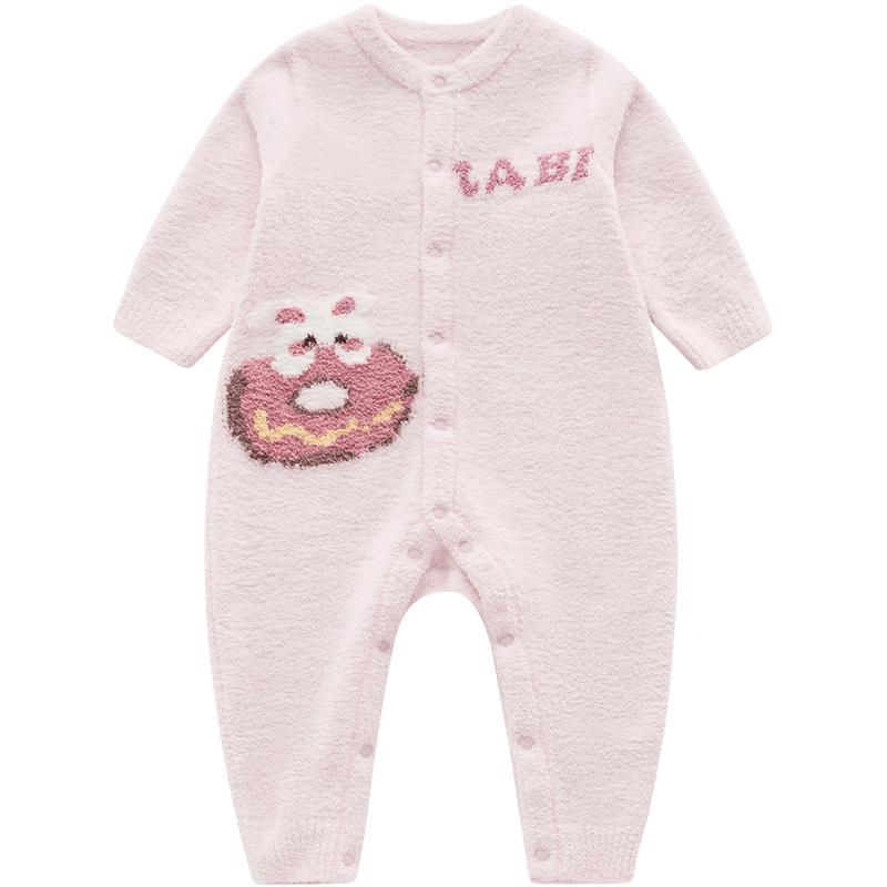 Labi Baby Unisex Feather Yarn Warm Romper 73