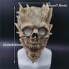 Halloween horror decoration skull prop skeleton bones warrior demon skull scary mask