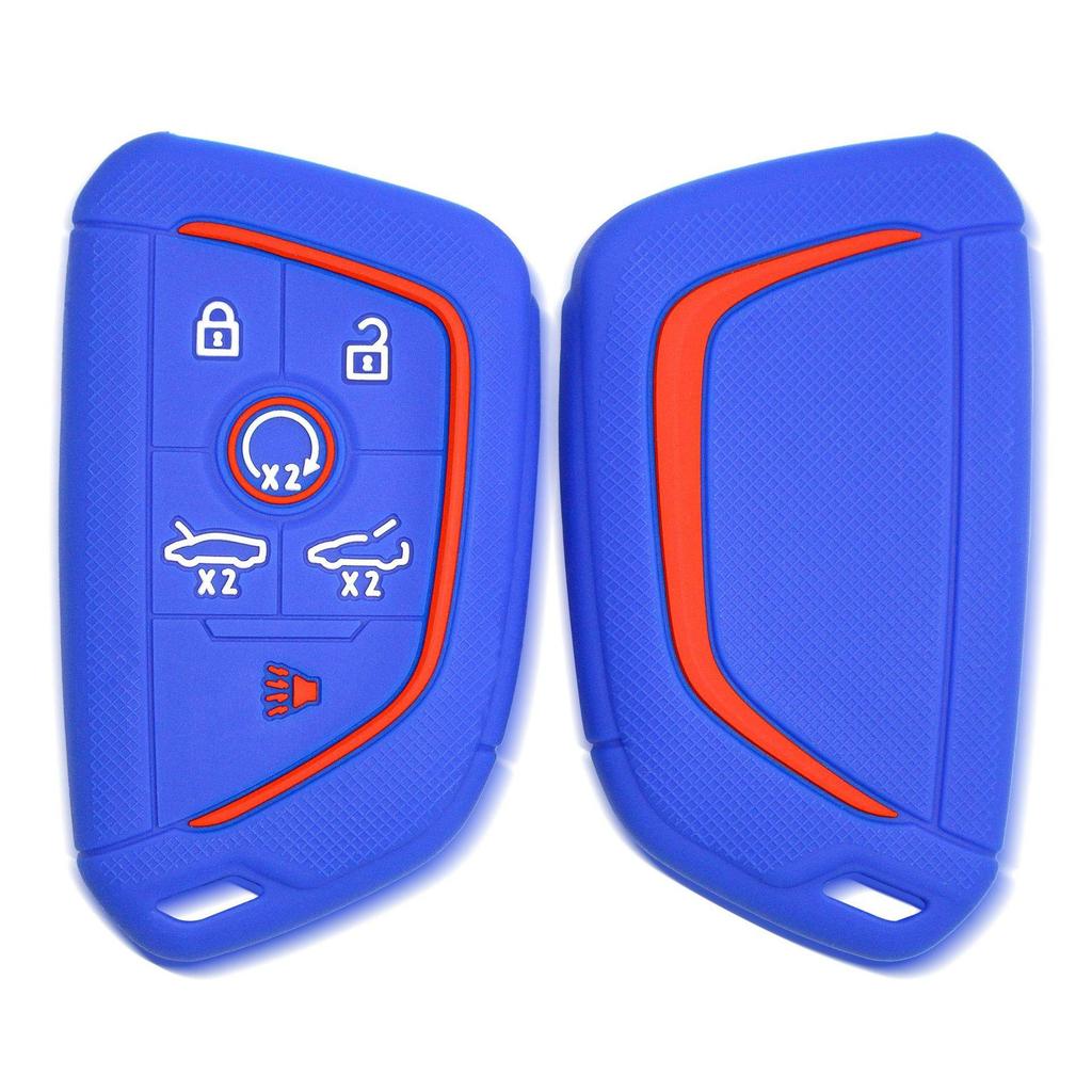 Silicone Key Cover for Chevrolet Cruze, Malibu, Corvette ZR1, Z06