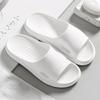 Unisex Summer Bathroom Slippers: Lightweight, Thick-Soled, Indoor Cool Shoes for Couples