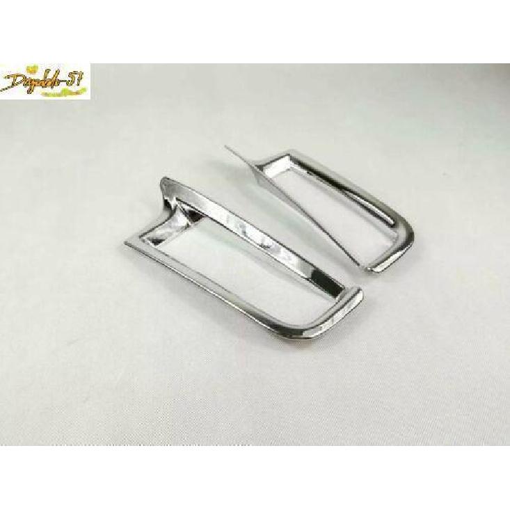 2 Pcs Car ABS Chrome Rear Fog Light Trim Cover Fits For Honda CRV/CR-V 2015-2016