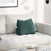 Back Cushion Dark Green 45 X 20 X 35 Cm Cord Fabric