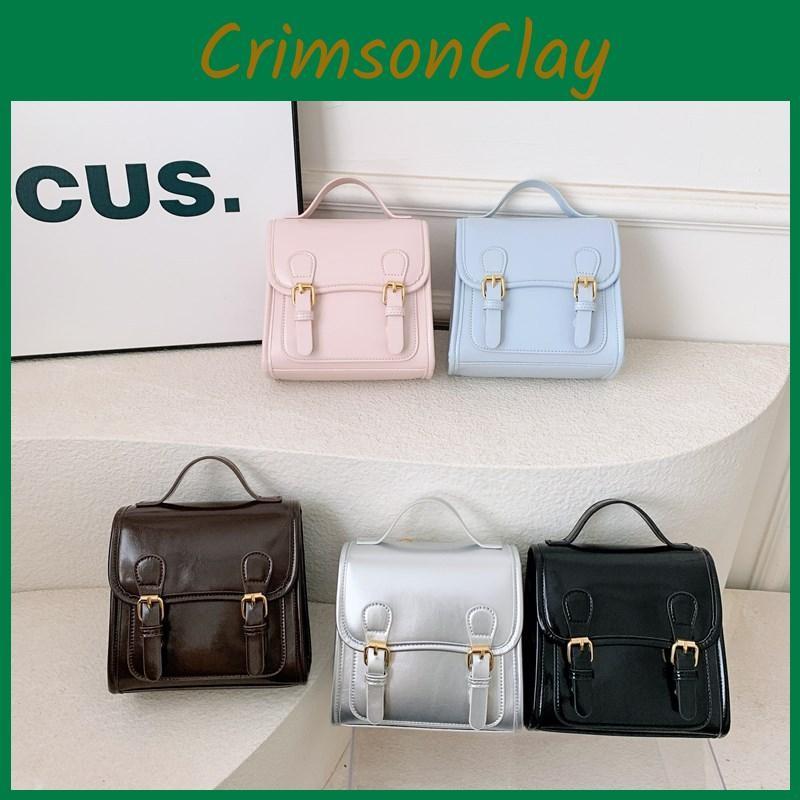 Backpack Solid Color Childrens Casual School Bag Trendy Outdoor Gift Fashion