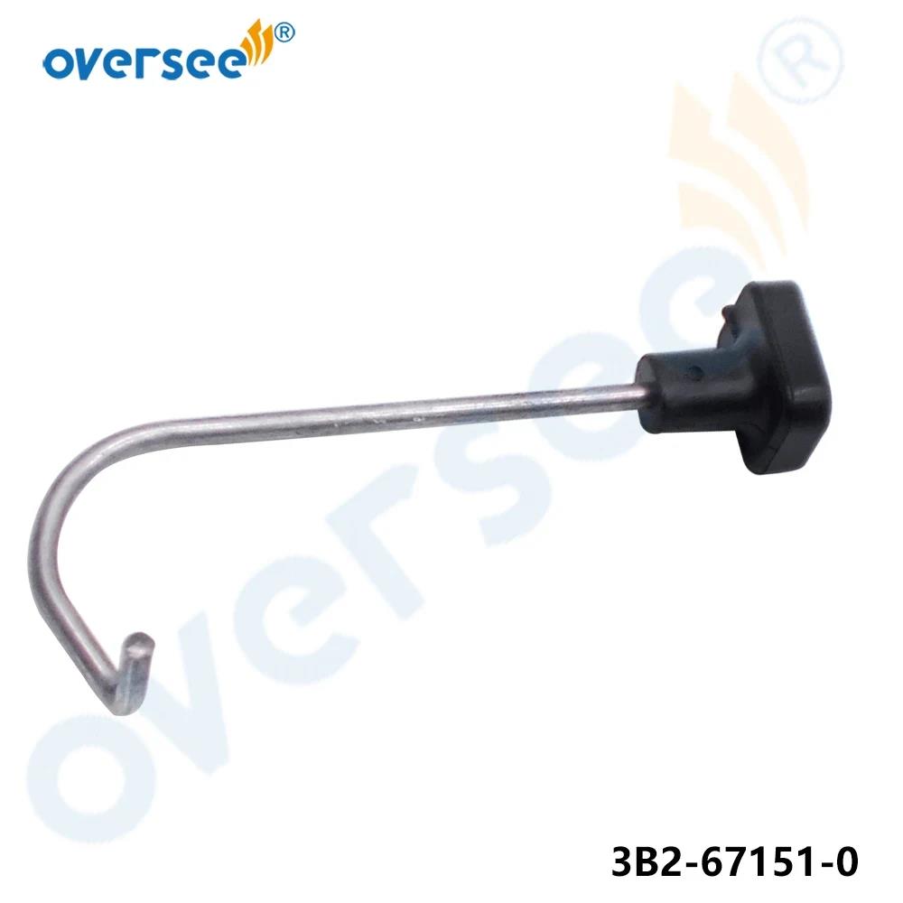 3B2-67151 Handle Air Choke Rod for Tohatsu Hangkai 2T 6HP 8HP 9.8HP Outboard Engine Parts 3B2-67151-0