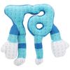 25cm STEAL A BRAINROT Blue No. 67 Plush Toy Cute House Dolls Game Surrounding Blue No. 67 Toys Soft Toys for Kids Birthday Gifts