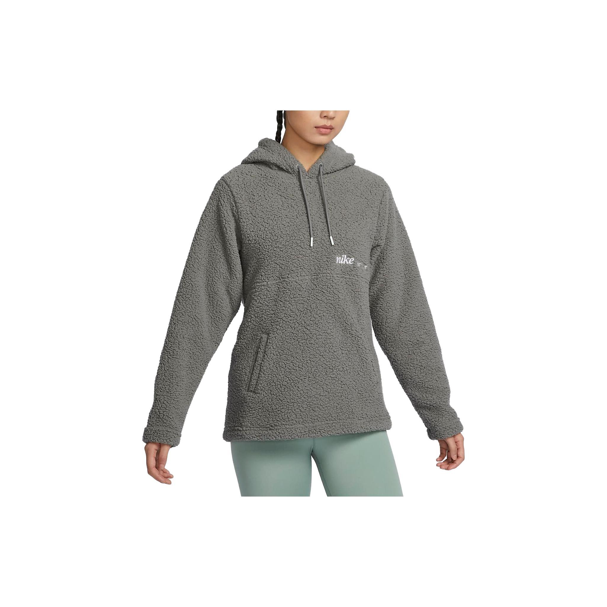 

New Nike Sweatshirts Women s Asphalt Gray DQ6237-029 L