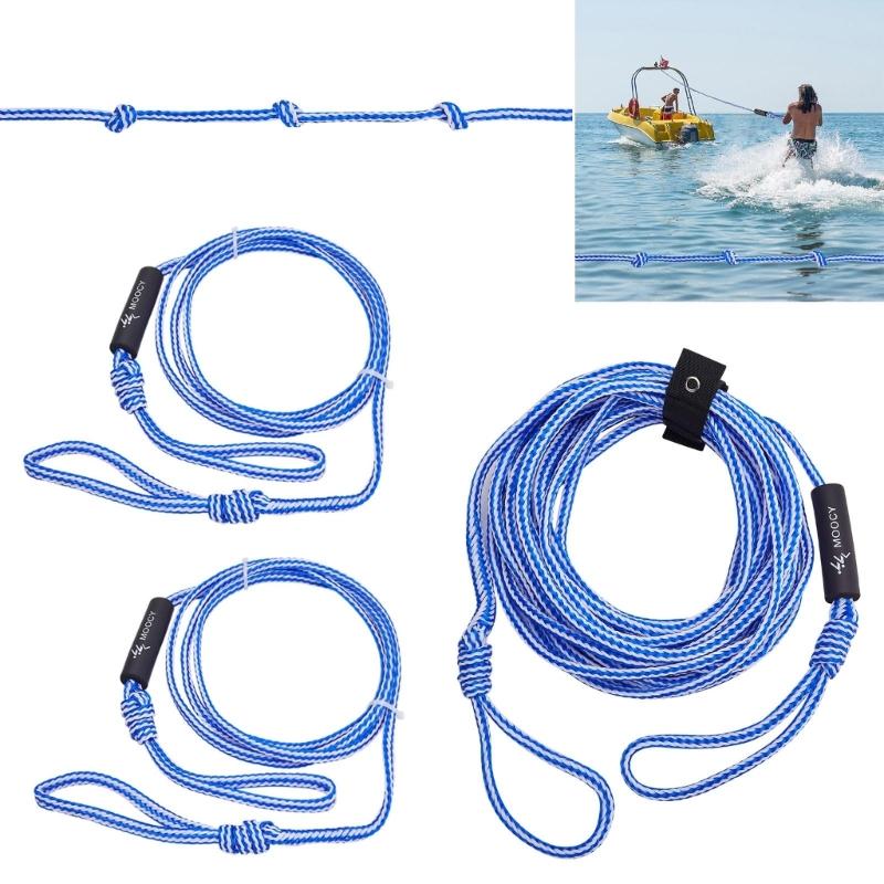 Watersports Tow Rope Heavy Duty Tow Harness Water Ski Rope Towable Tube Rope for Towable Tubes, Water Ski Durable