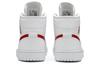 Air Jordan 1 Mid 'White University Red' Women's BQ6472-106