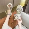 Fashion Outdoor Sabot Ladies Shoes The Best Summer Women's Sandals 2025 Offers Shoe Low Price on Offer Trending Vintage Comfort Sandal
